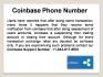 Coinbase Support Number +1-844-617-9531