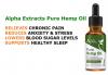 Alpha Extracts Pure Hemp Oil Reviews Canada: Free Trial and Price!